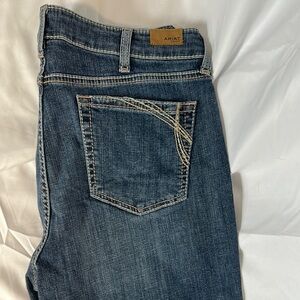 Ariat Blue Flare Wide Leg Jeans